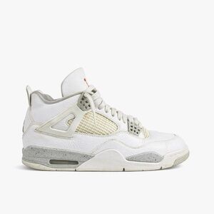 “Air Jordan” 4 Oreos White/Grey